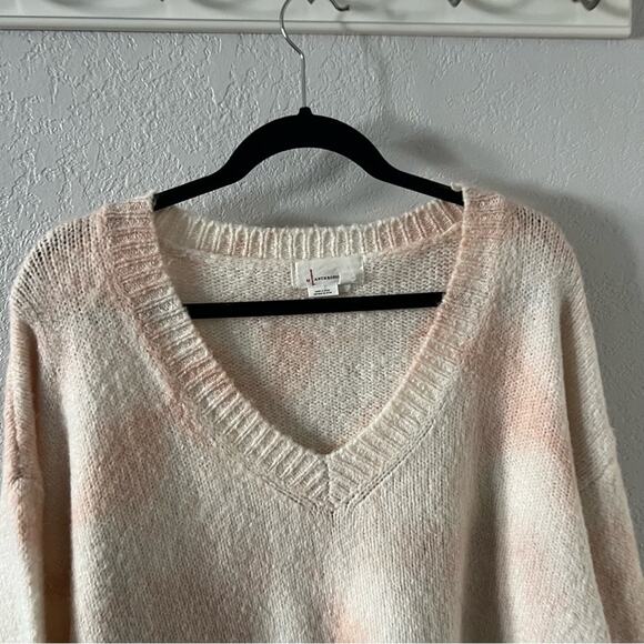 Anthropologie Maggie Cream Bell-Sleeved Sweater - Picture 4 of 8